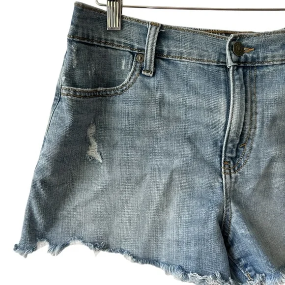 Aerie Daydream Distressed Denim Short - Picture 13 of 14